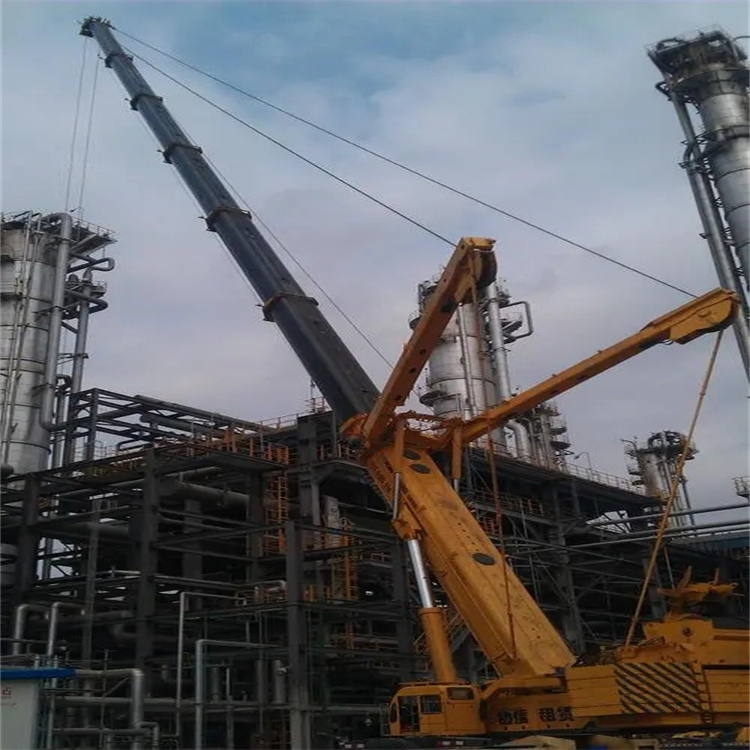 怀宁县厂房钢结构吊装租赁多少吨吊车合适？